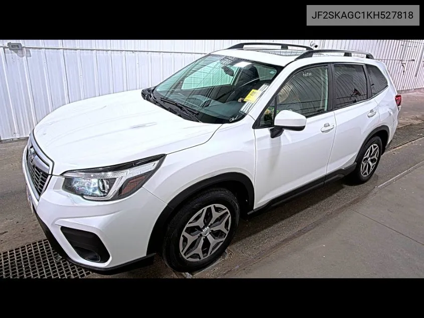 2019 Subaru Forester Premium VIN: JF2SKAGC1KH527818 Lot: 40411190