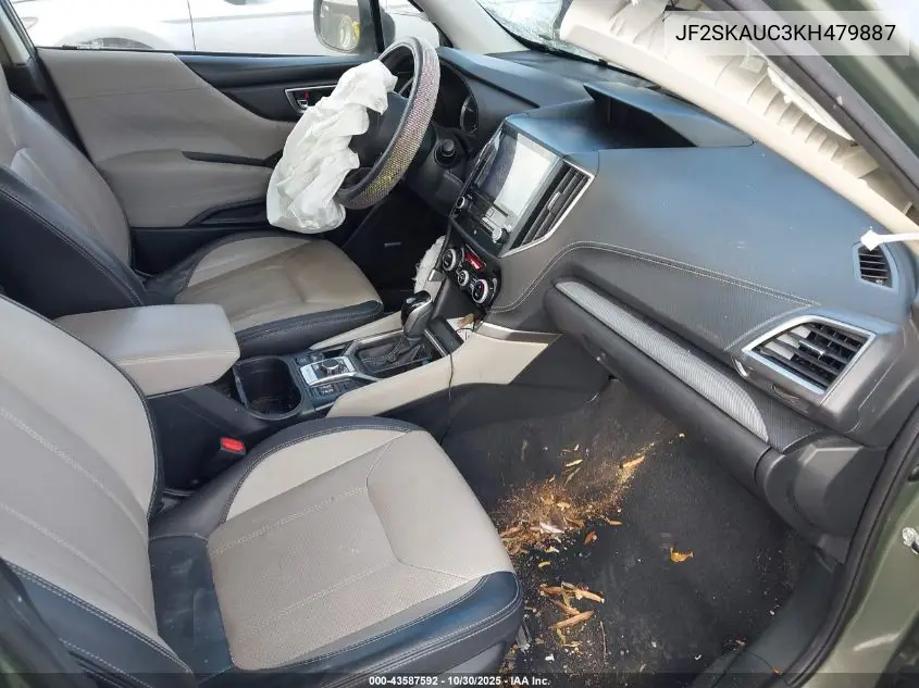 JF2SKAUC3KH479887 2019 Subaru Forester Limited