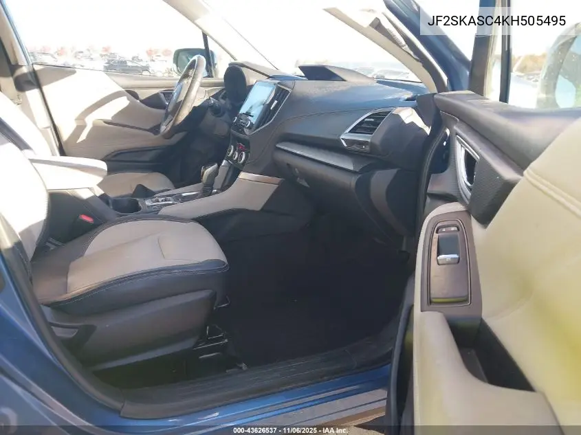 JF2SKASC4KH505495 2019 Subaru Forester Limited