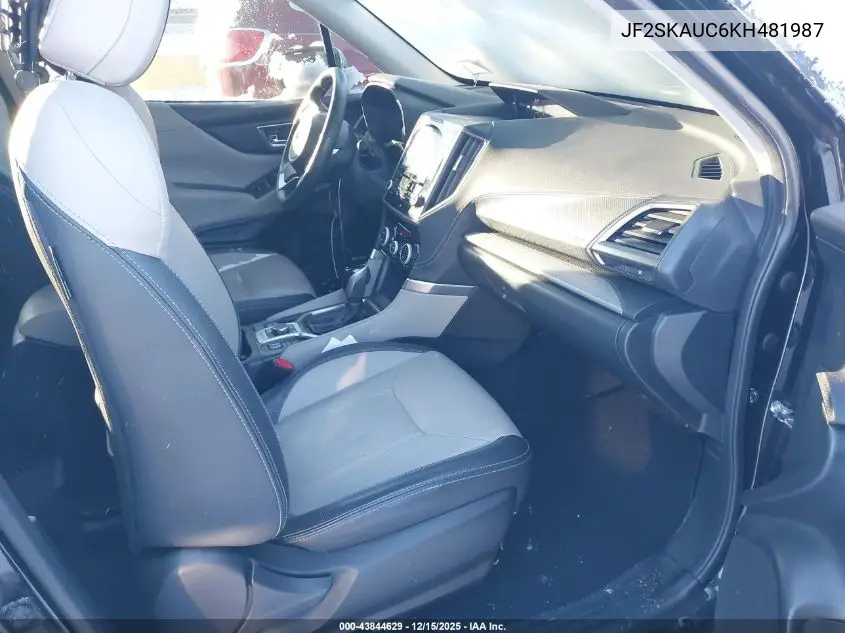 JF2SKAUC6KH481987 2019 Subaru Forester Limited