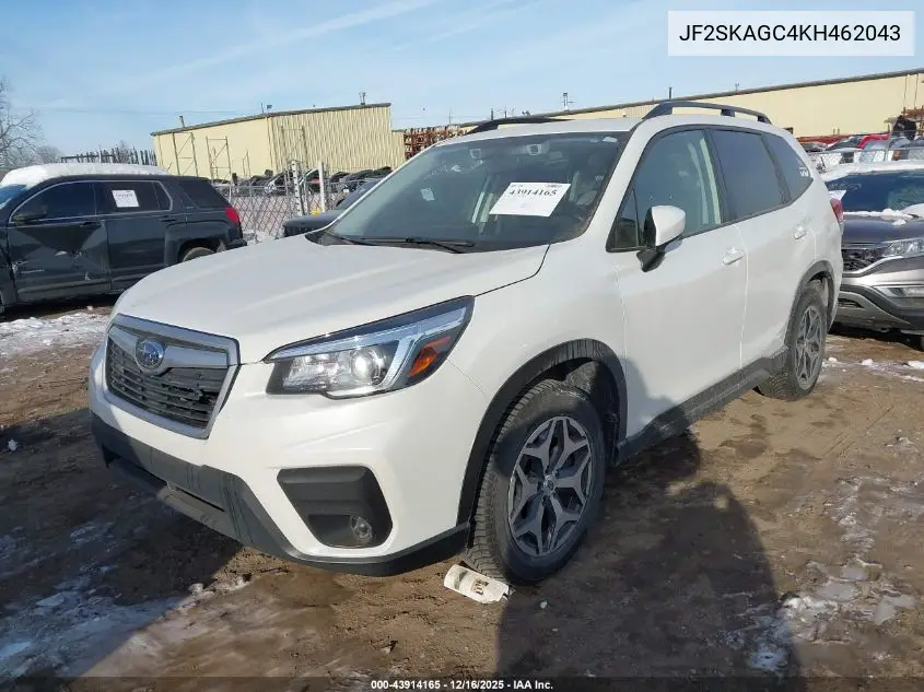 JF2SKAGC4KH462043 2019 Subaru Forester Premium