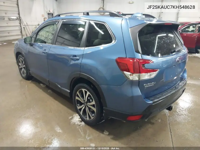JF2SKAUC7KH548628 2019 Subaru Forester Limited