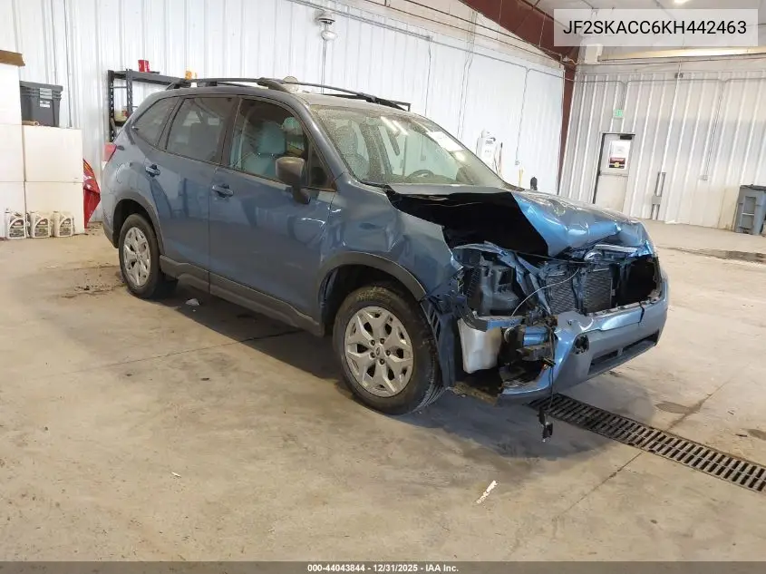 JF2SKACC6KH442463 2019 Subaru Forester