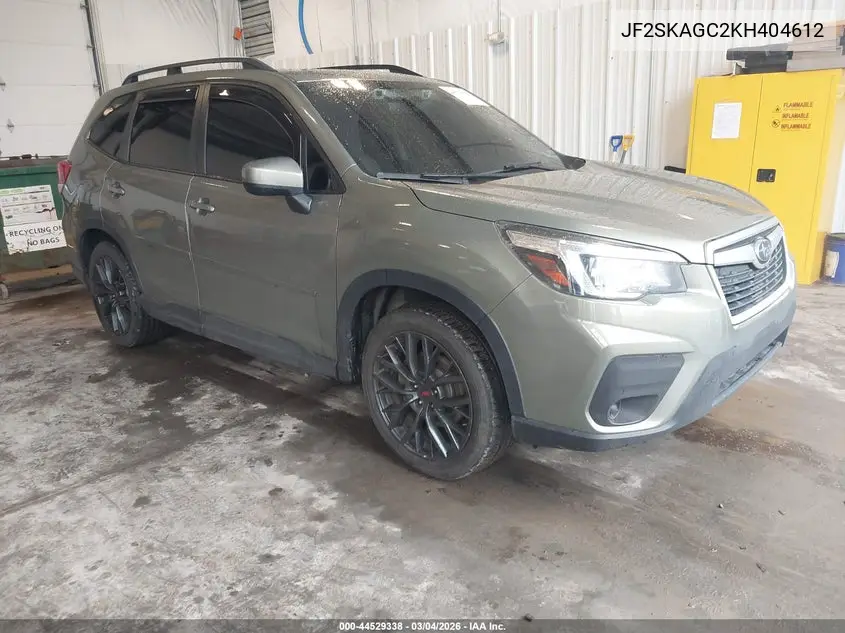 2019 Subaru Forester Premium VIN: JF2SKAGC2KH404612 Lot: 44529338