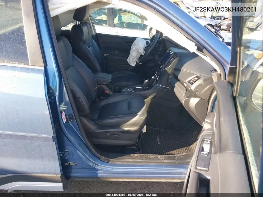 JF2SKAWC3KH480261 2019 Subaru Forester Touring