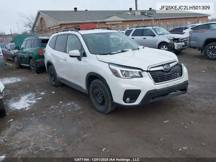 JF2SKEJC2LH501309 2020 Subaru Forester Touring