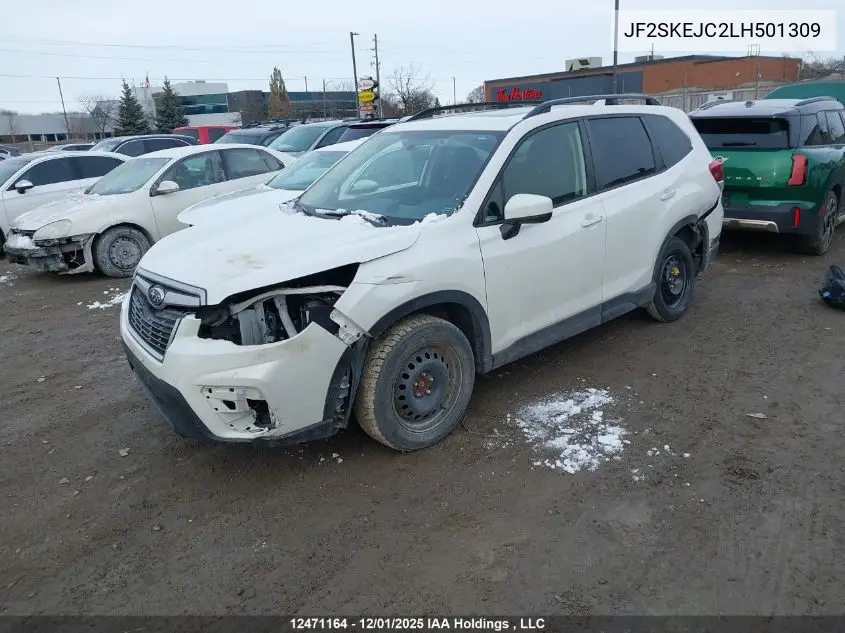 JF2SKEJC2LH501309 2020 Subaru Forester Touring