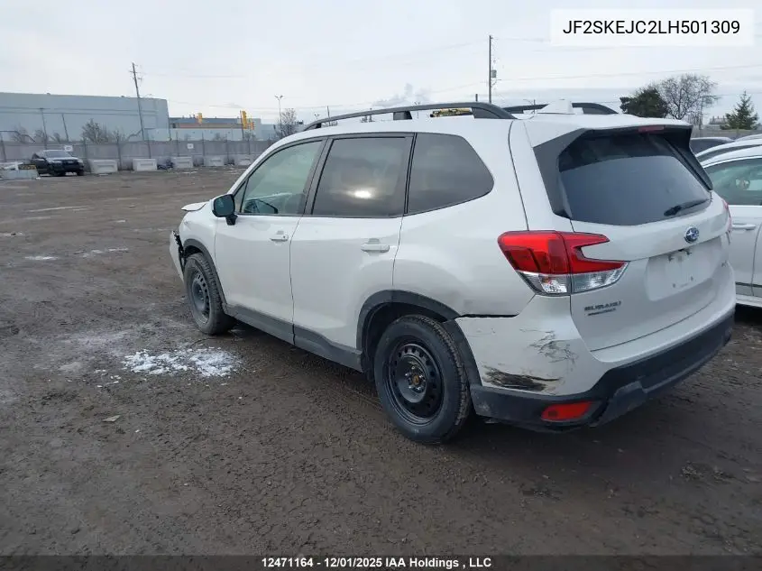 JF2SKEJC2LH501309 2020 Subaru Forester Touring