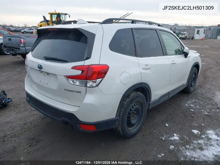 JF2SKEJC2LH501309 2020 Subaru Forester Touring