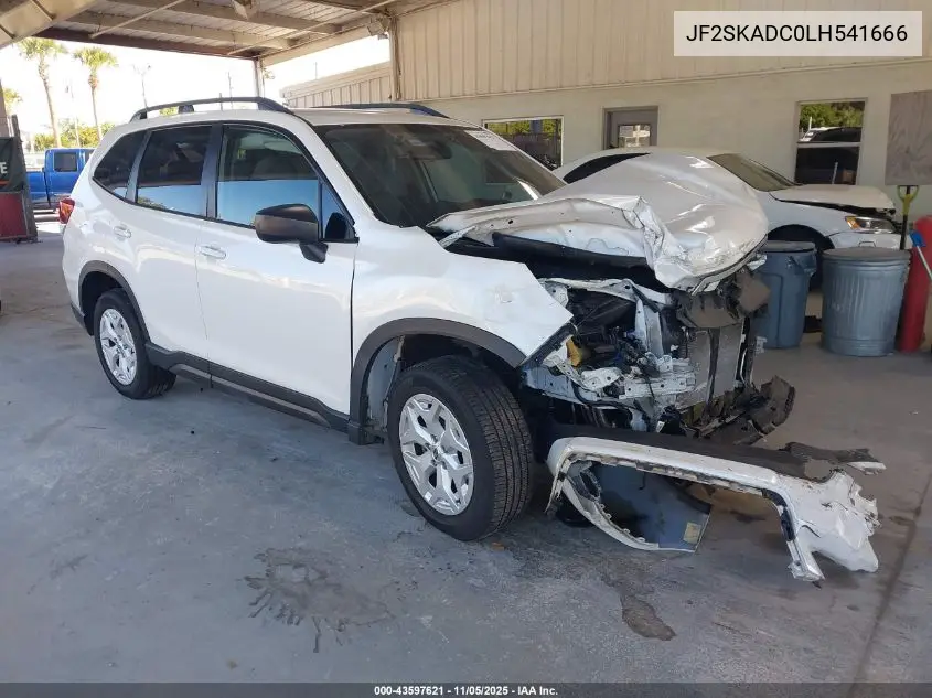 JF2SKADC0LH541666 2020 Subaru Forester