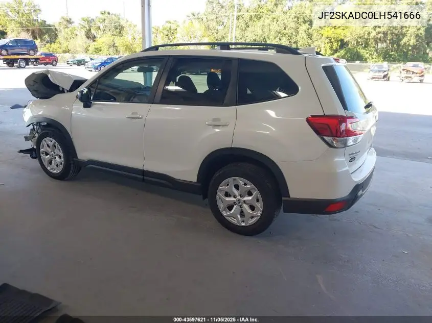 JF2SKADC0LH541666 2020 Subaru Forester