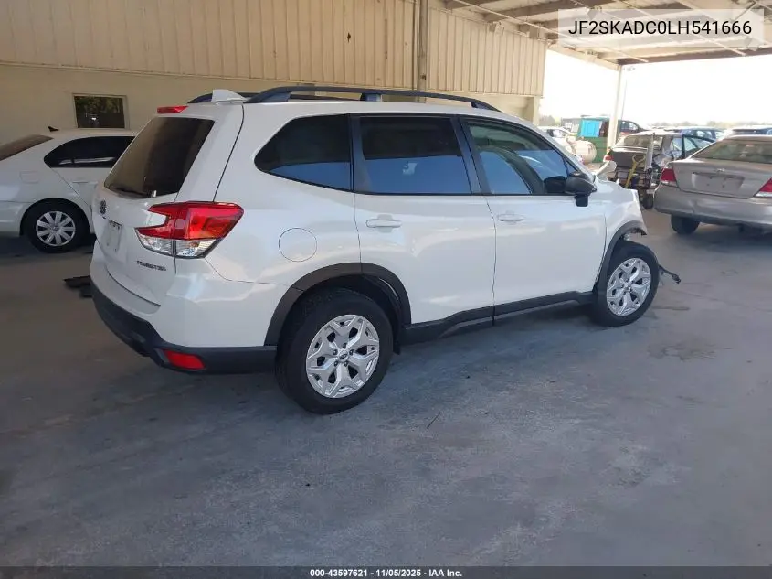 JF2SKADC0LH541666 2020 Subaru Forester