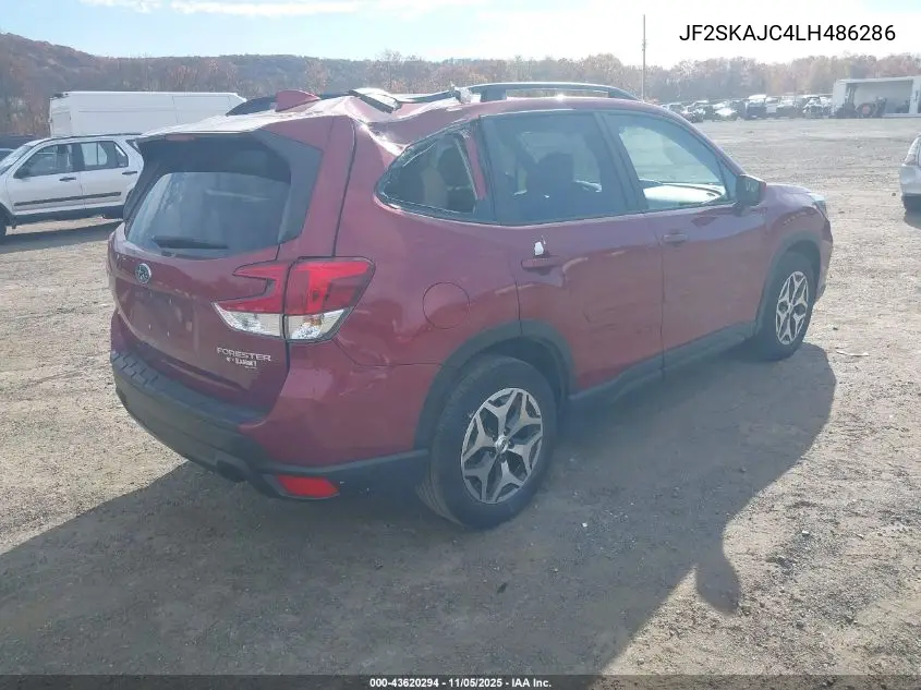 JF2SKAJC4LH486286 2020 Subaru Forester Premium