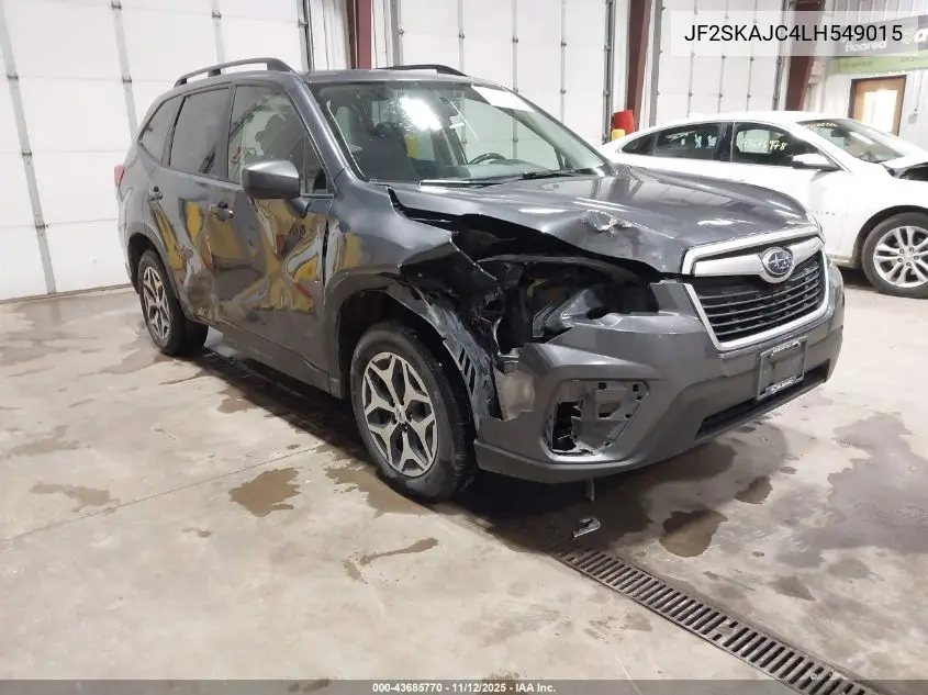 JF2SKAJC4LH549015 2020 Subaru Forester Premium