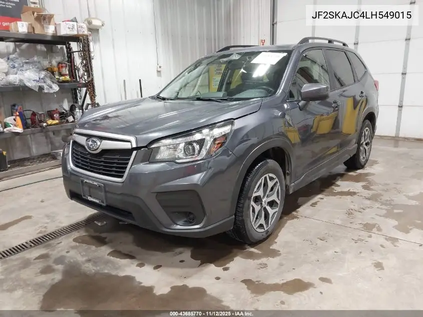 JF2SKAJC4LH549015 2020 Subaru Forester Premium