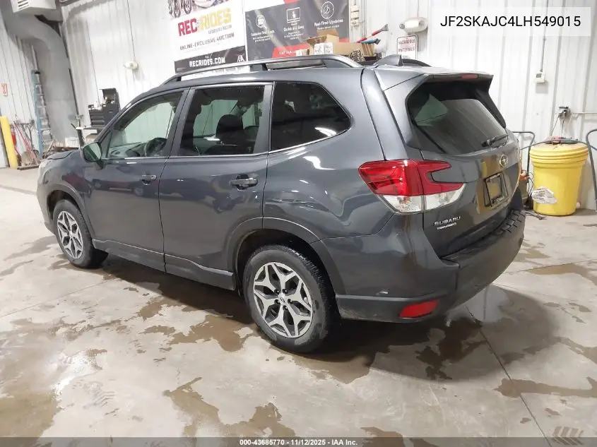 JF2SKAJC4LH549015 2020 Subaru Forester Premium