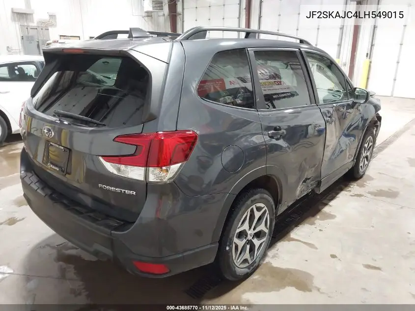 JF2SKAJC4LH549015 2020 Subaru Forester Premium
