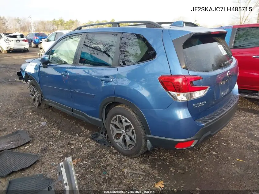 JF2SKAJC7LH485715 2020 Subaru Forester Premium