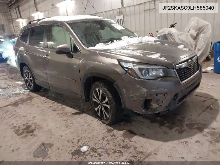 JF2SKASC9LH585040 2020 Subaru Forester Limited