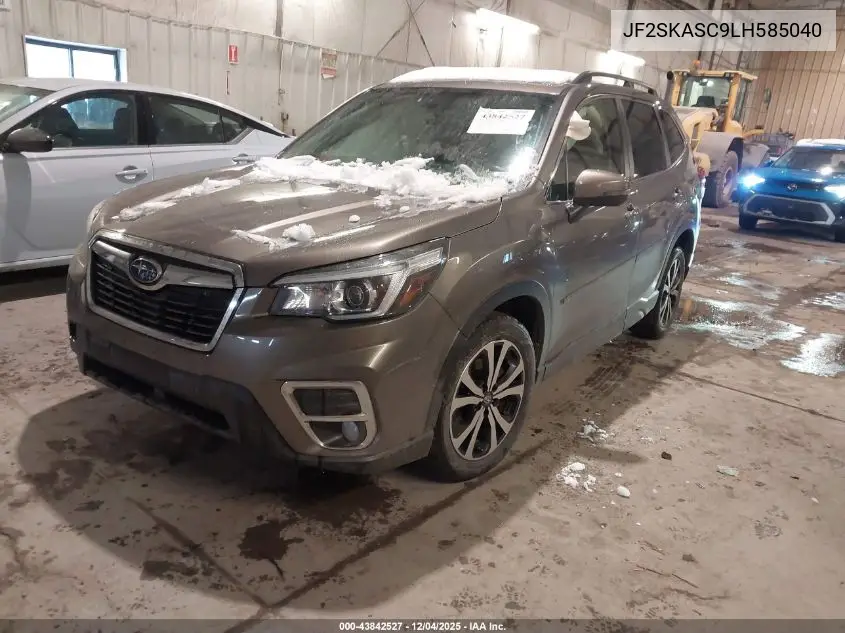 JF2SKASC9LH585040 2020 Subaru Forester Limited