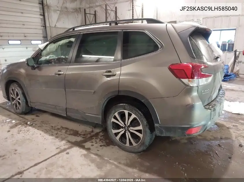 JF2SKASC9LH585040 2020 Subaru Forester Limited