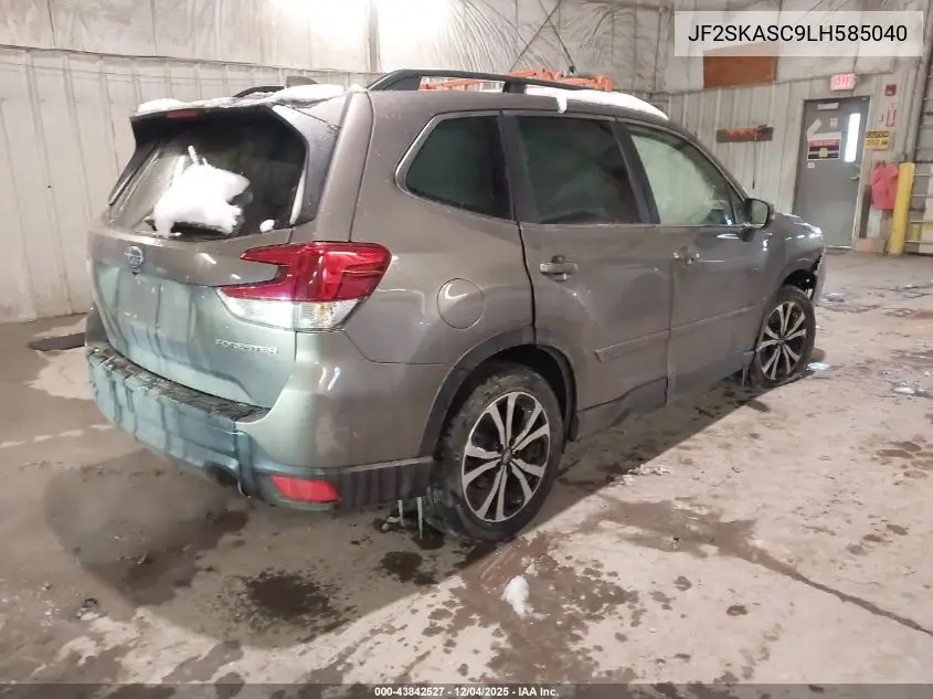 JF2SKASC9LH585040 2020 Subaru Forester Limited