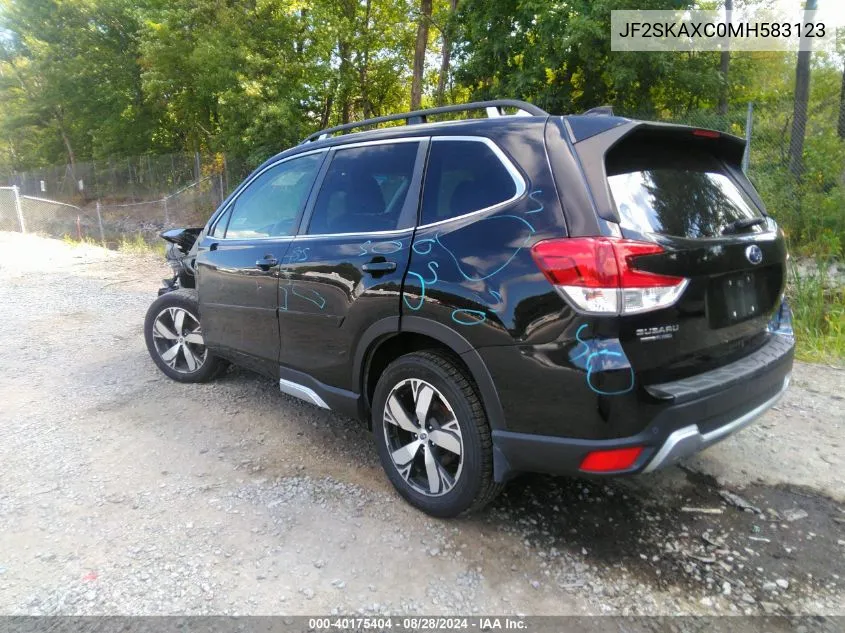 2021 Subaru Forester Touring VIN: JF2SKAXC0MH583123 Lot: 40175404