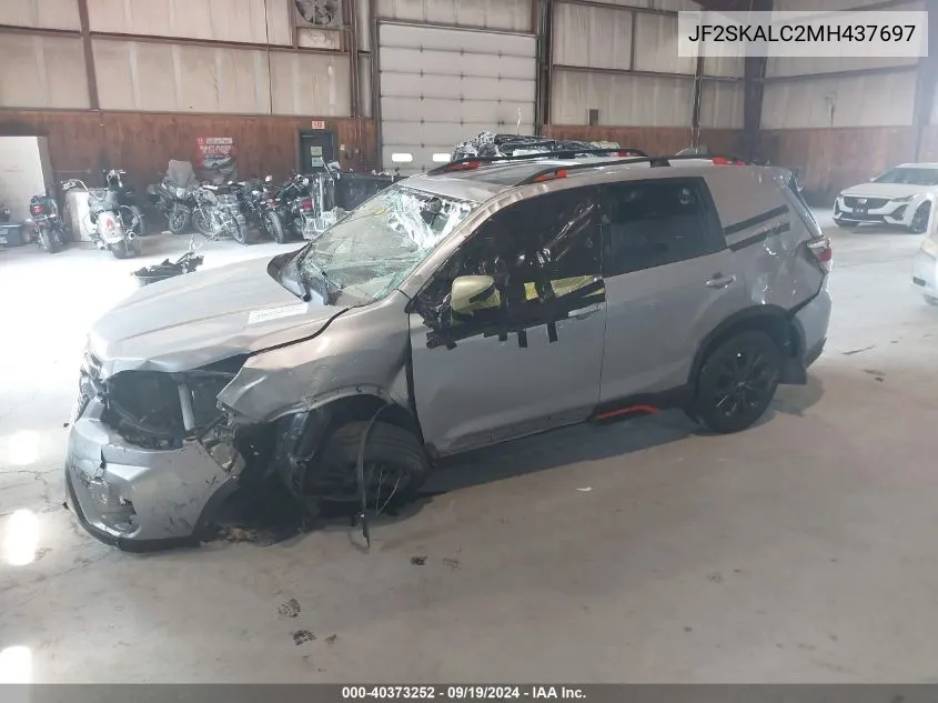 2021 Subaru Forester Sport VIN: JF2SKALC2MH437697 Lot: 40373252