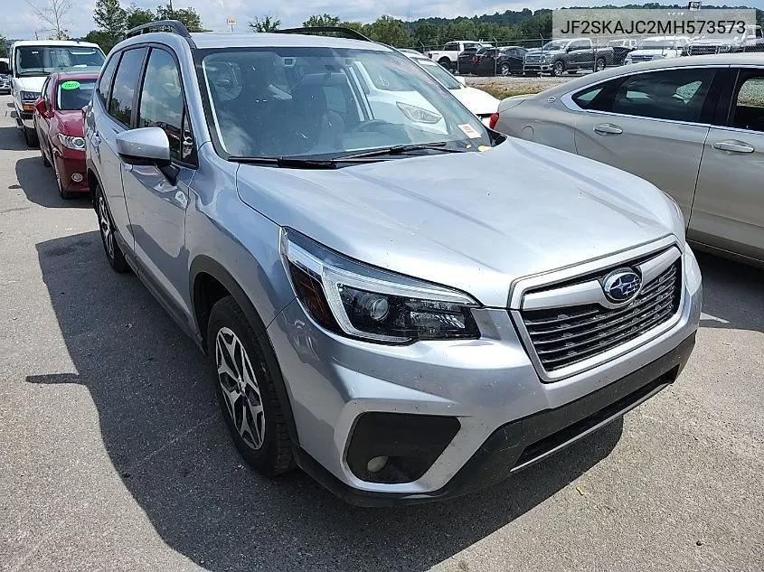 2021 Subaru Forester Premium VIN: JF2SKAJC2MH573573 Lot: 40419953