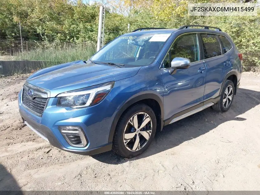 JF2SKAXC6MH415499 2021 Subaru Forester Touring