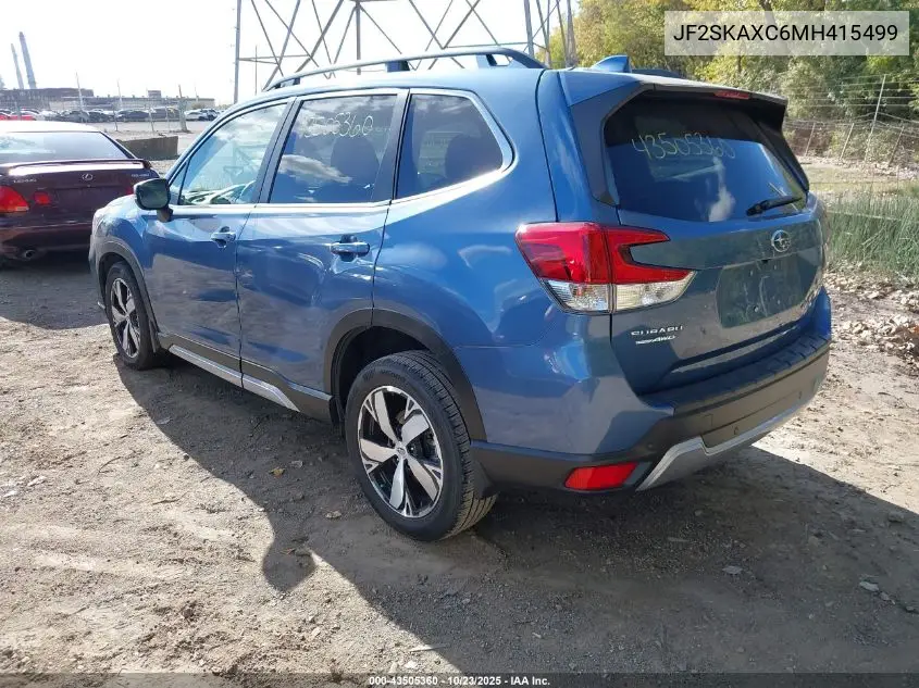 JF2SKAXC6MH415499 2021 Subaru Forester Touring