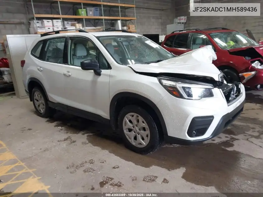 JF2SKADC1MH589436 2021 Subaru Forester