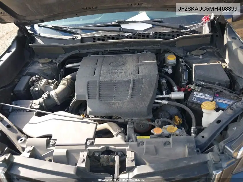 JF2SKAUC5MH408399 2021 Subaru Forester Limited