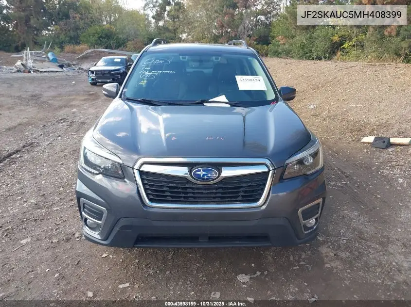 JF2SKAUC5MH408399 2021 Subaru Forester Limited