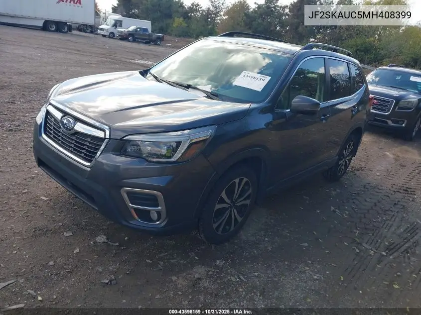JF2SKAUC5MH408399 2021 Subaru Forester Limited