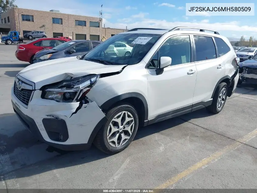 JF2SKAJC6MH580509 2021 Subaru Forester Premium