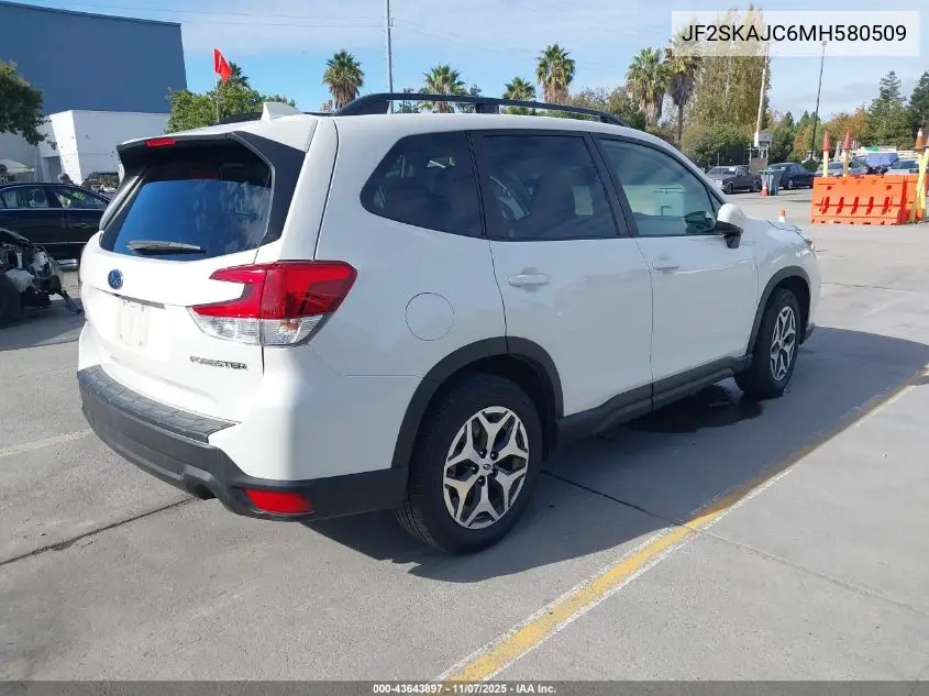 JF2SKAJC6MH580509 2021 Subaru Forester Premium
