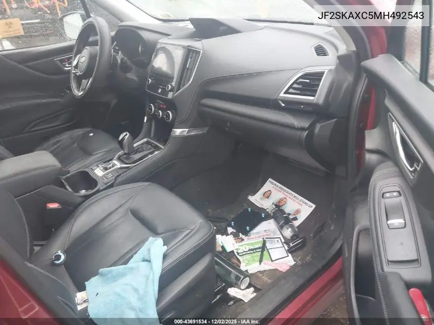JF2SKAXC5MH492543 2021 Subaru Forester Touring