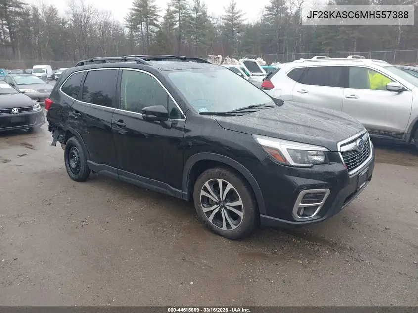 JF2SKASC6MH557388 2021 Subaru Forester Limited