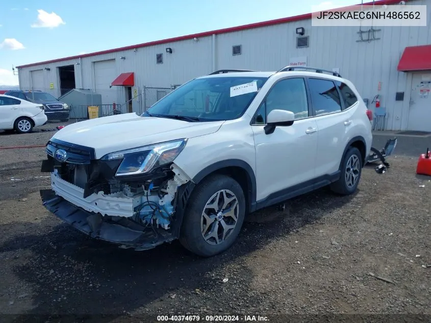 JF2SKAEC6NH486562 2022 Subaru Forester Premium