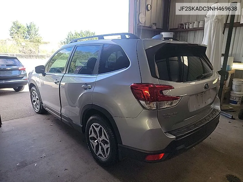 2022 Subaru Forester Premium VIN: JF2SKADC3NH469638 Lot: 40397303