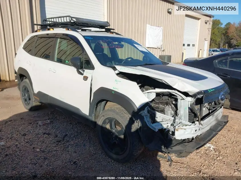 JF2SKAMCXNH440296 2022 Subaru Forester Wilderness
