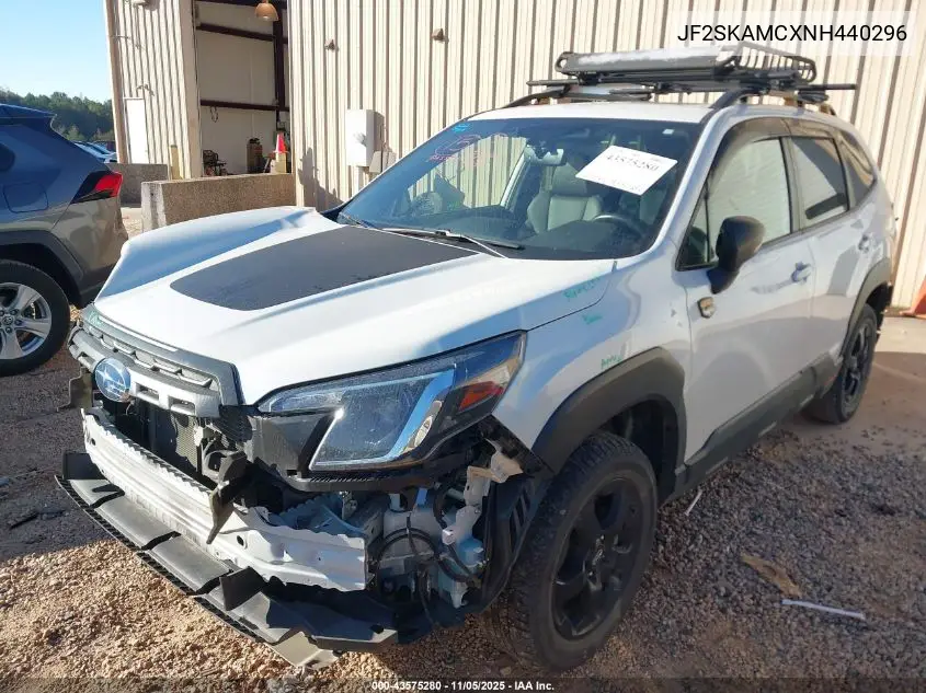 JF2SKAMCXNH440296 2022 Subaru Forester Wilderness
