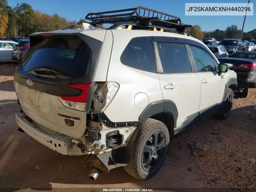 JF2SKAMCXNH440296 2022 Subaru Forester Wilderness
