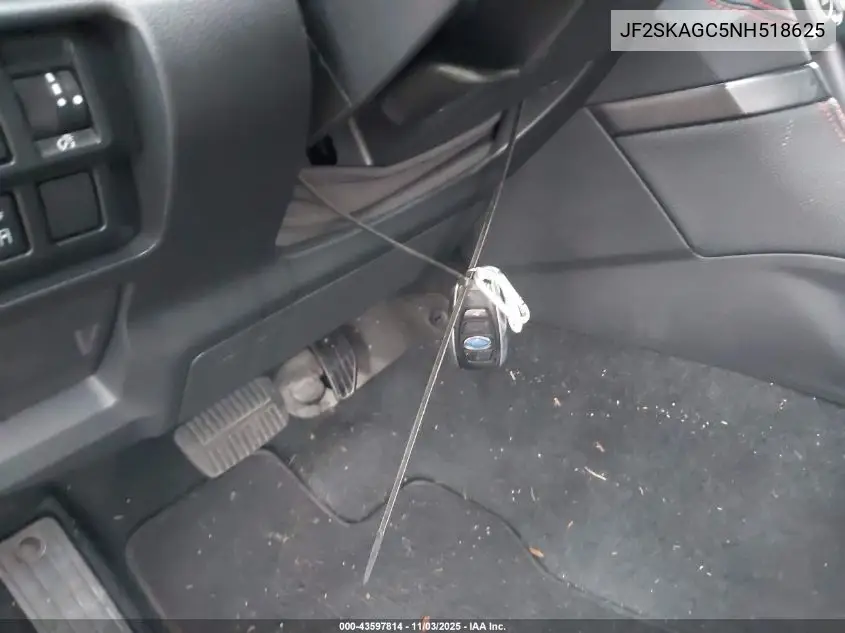 JF2SKAGC5NH518625 2022 Subaru Forester Sport