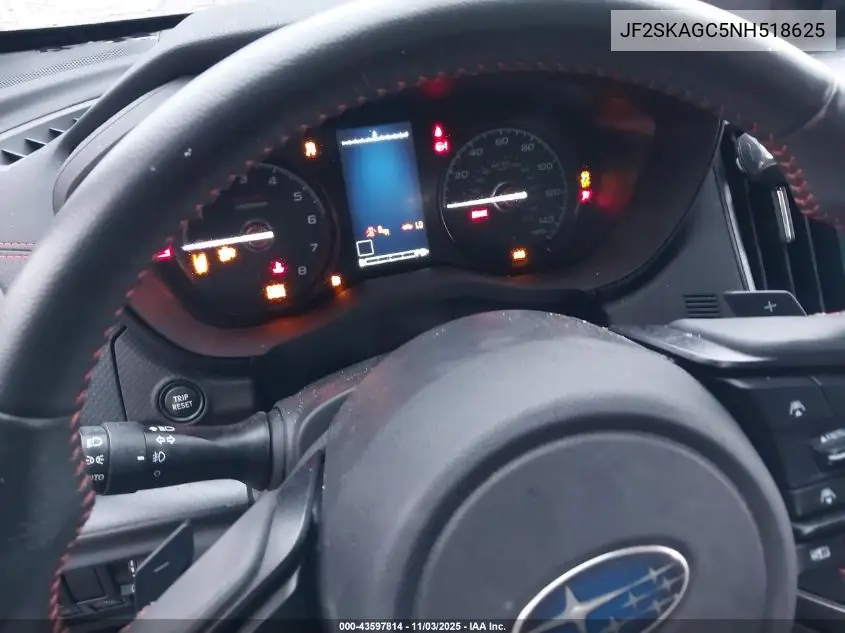JF2SKAGC5NH518625 2022 Subaru Forester Sport