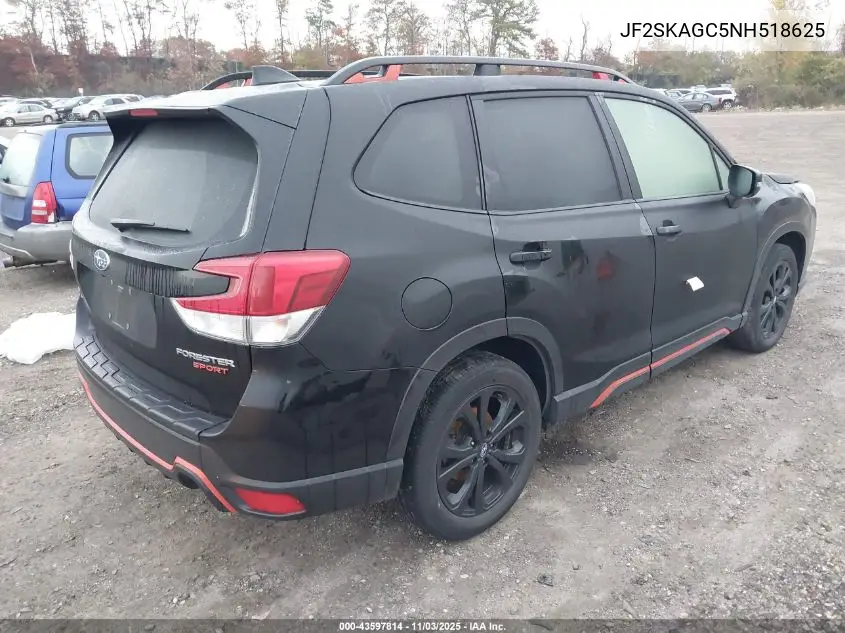 JF2SKAGC5NH518625 2022 Subaru Forester Sport