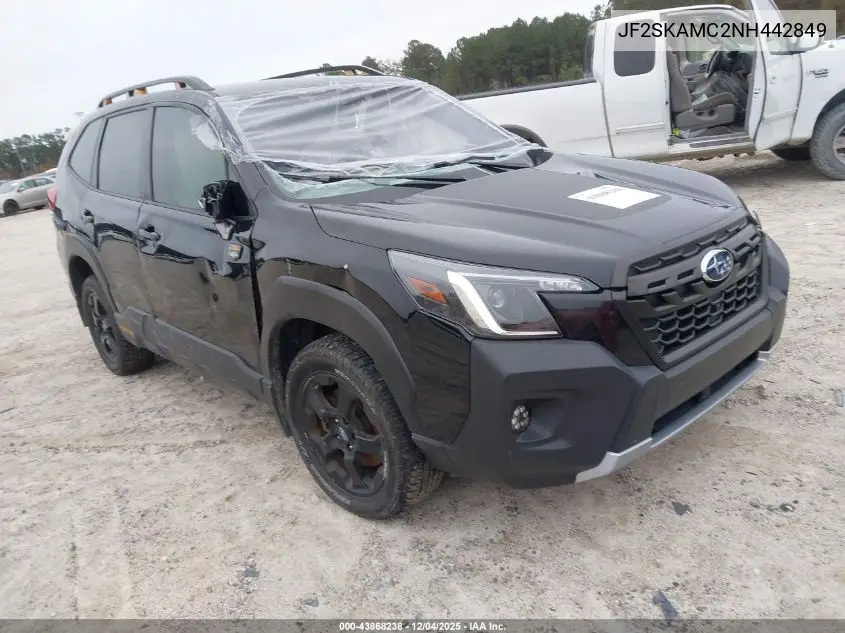 JF2SKAMC2NH442849 2022 Subaru Forester Wilderness