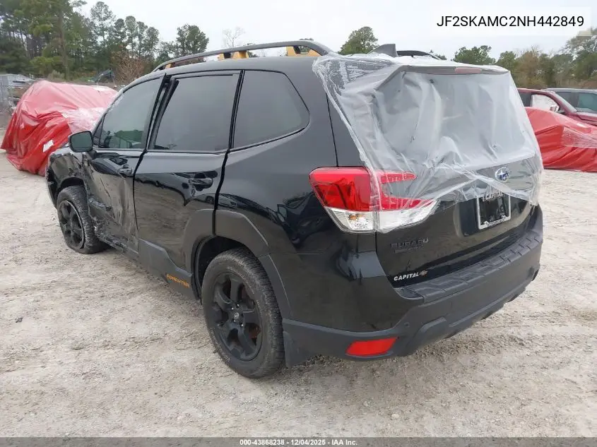JF2SKAMC2NH442849 2022 Subaru Forester Wilderness