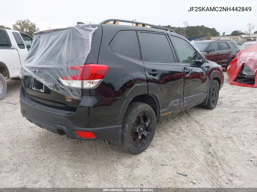 JF2SKAMC2NH442849 2022 Subaru Forester Wilderness
